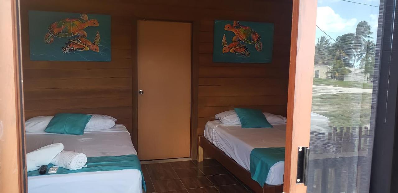 Ferienwohnung Cabana Tortuga A Unos Pasos De La Playa El Cuyo Exterior foto